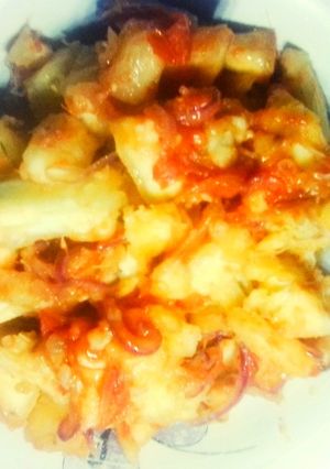 A picture of Fried Cassava.