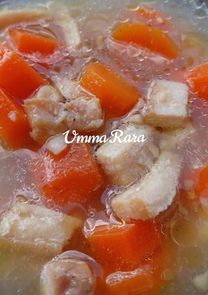 Foto resep (36) Sup Ikan Tuna (1y+)