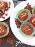 Beetroot Kalakand with Split Milk
