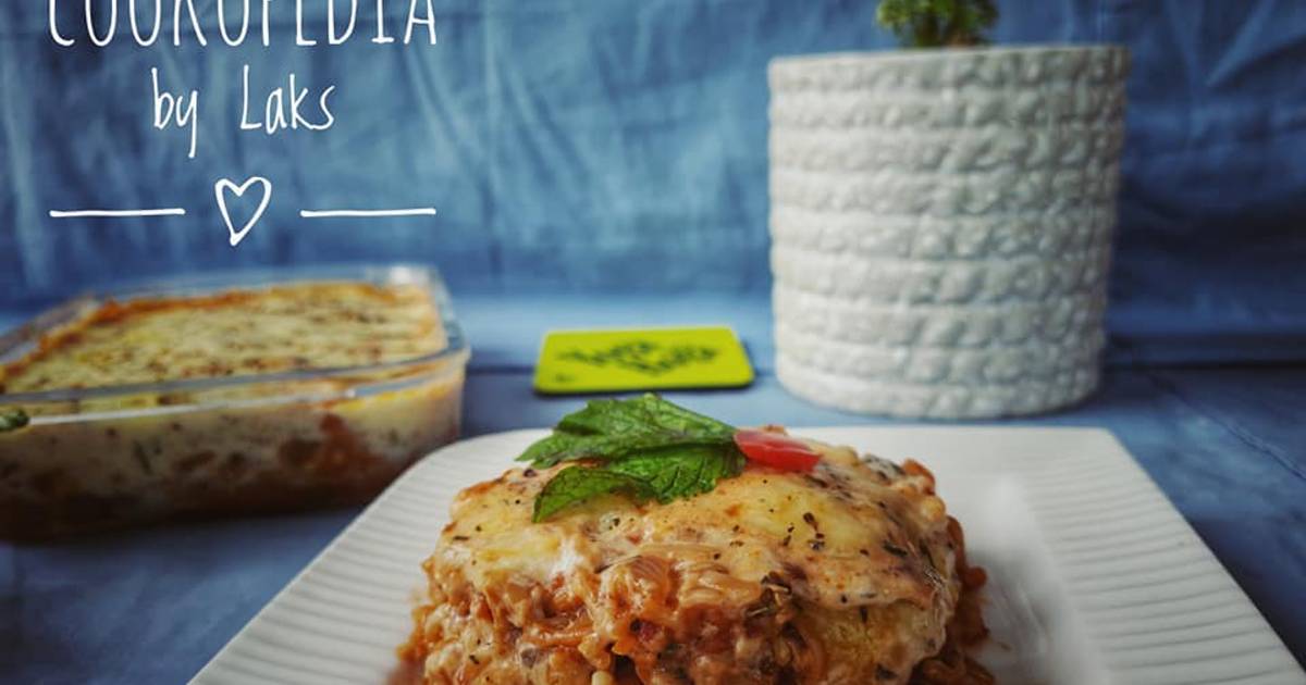 Baked Maggi Lasagna Recipe by Lakshmi rajkumar - Cookpad