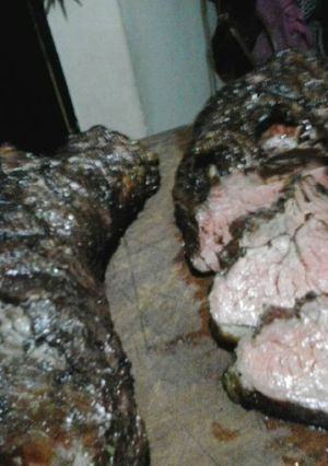 Una foto de Pollo de res o colita de cuadril ahumada (2 variantes)