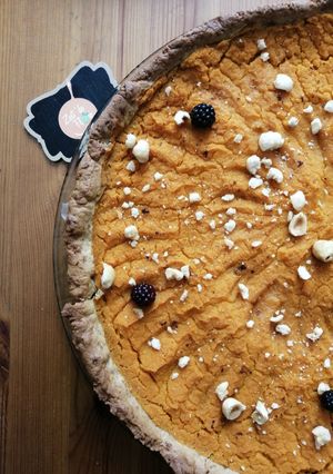 Une photo de 🍁Tarte au Butternut Sucrée
