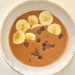 A picture of Zucchini banana smoothie.