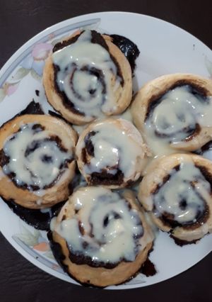Una foto de "Cinnamon Rolls" - Rollitos de canela RIQUÍSIMOS🍽