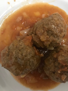 Una foto de Albóndigas de res a la criolla