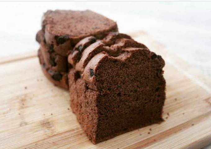 Cara Gampang Membuat Chiffon Cokelat Kopi / Choco Coffee Chiffon (Tepung Singkong), Lezat