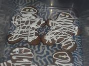 Una foto de galleta de halloween