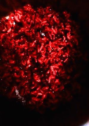 A picture of Beetroot Rice.