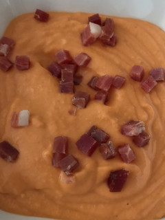 Una foto de Salmorejo