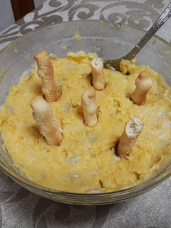 Una foto de Puré vegano