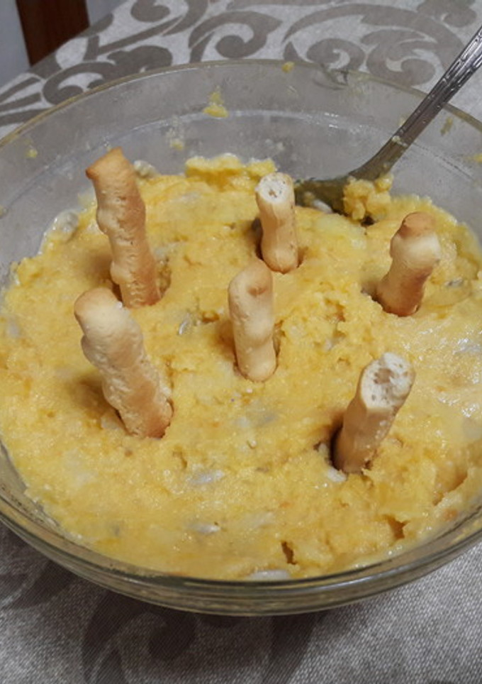 Una foto de Puré vegano