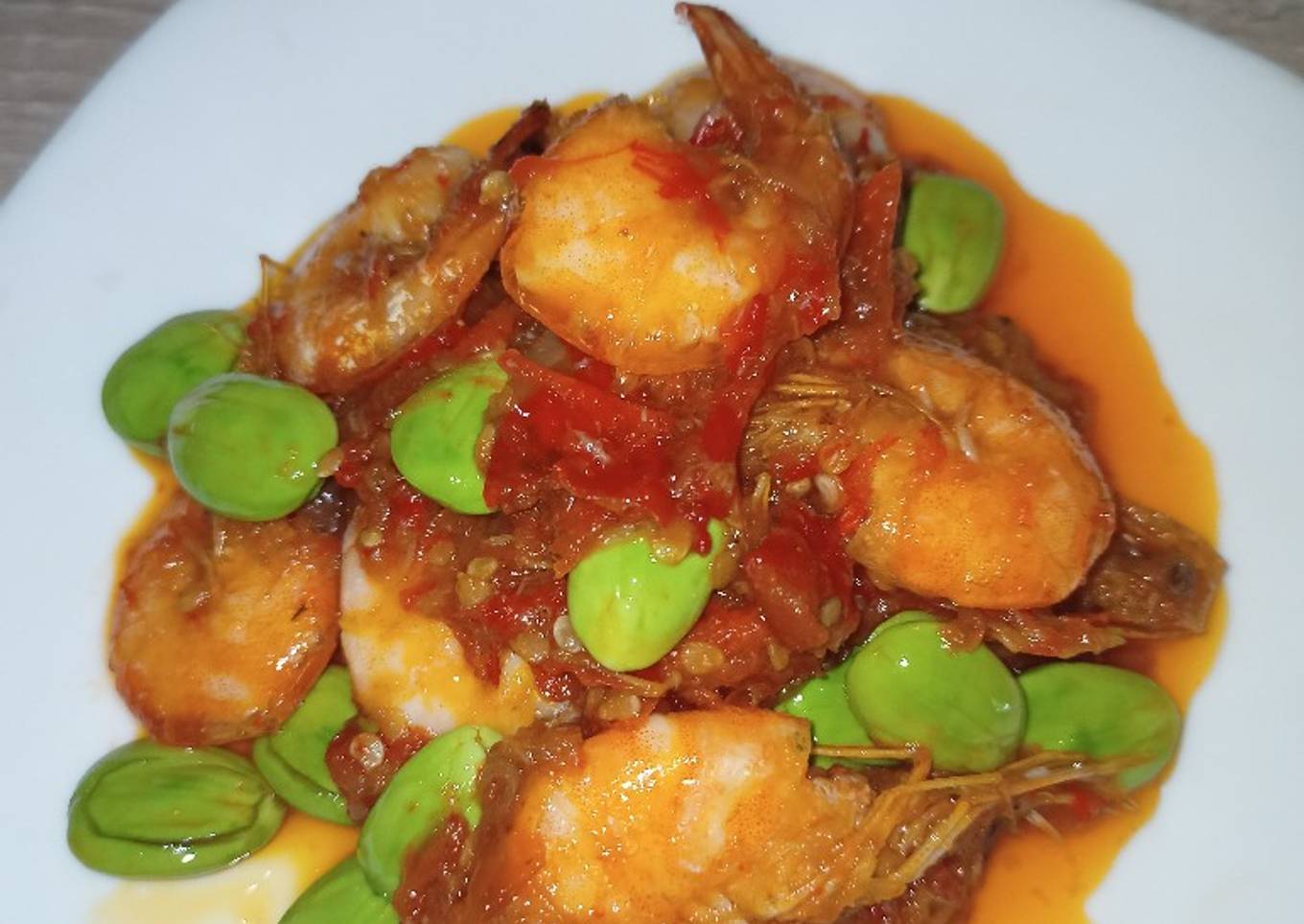 Balado udang Pete