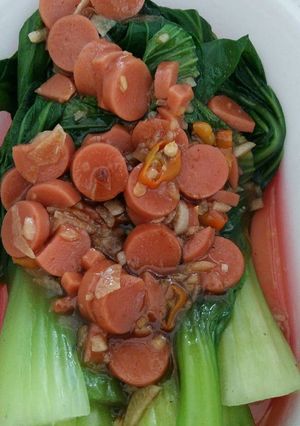 Foto resep Pokcoy siram bawang putih