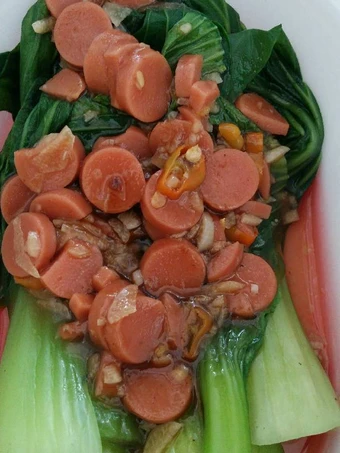 Easy Way Prepare Pokcoy siram bawang putih the  Makes Drooling Tasty