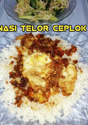 Foto resep Nasi Telur Ceplok Ala Ayong 999 Pontianak