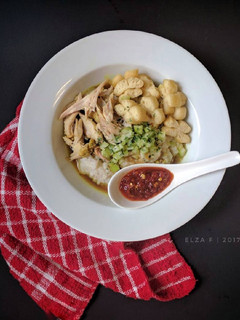 Foto resep Bubur Ayam Kuah Kuning