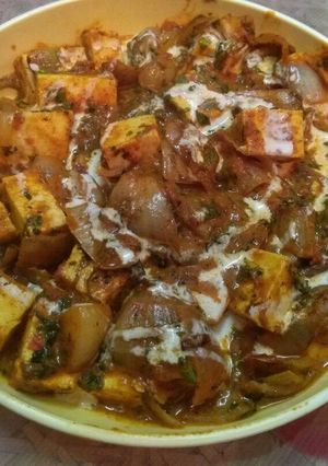 A picture of Paneer Creamy Do Pyazaa.