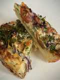 Cheese & Onion Smashed Patata Pie