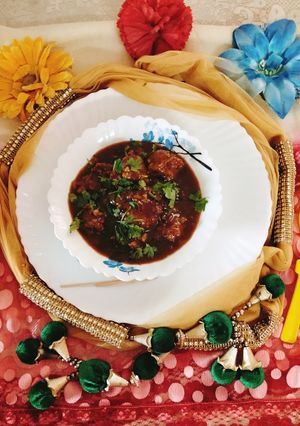 A picture of Cabbage Manchurian 😋😋.