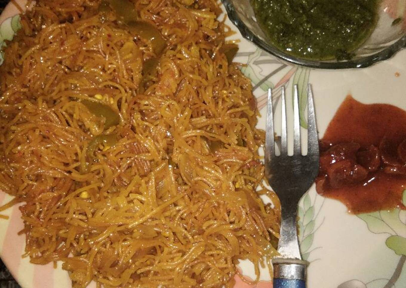 Vermicelli pulao