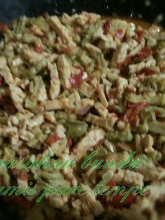 Foto resep TUMIS PARE TEMPE #BikinRamadanBerkesan