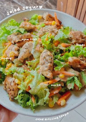 Foto resep Chicken salad