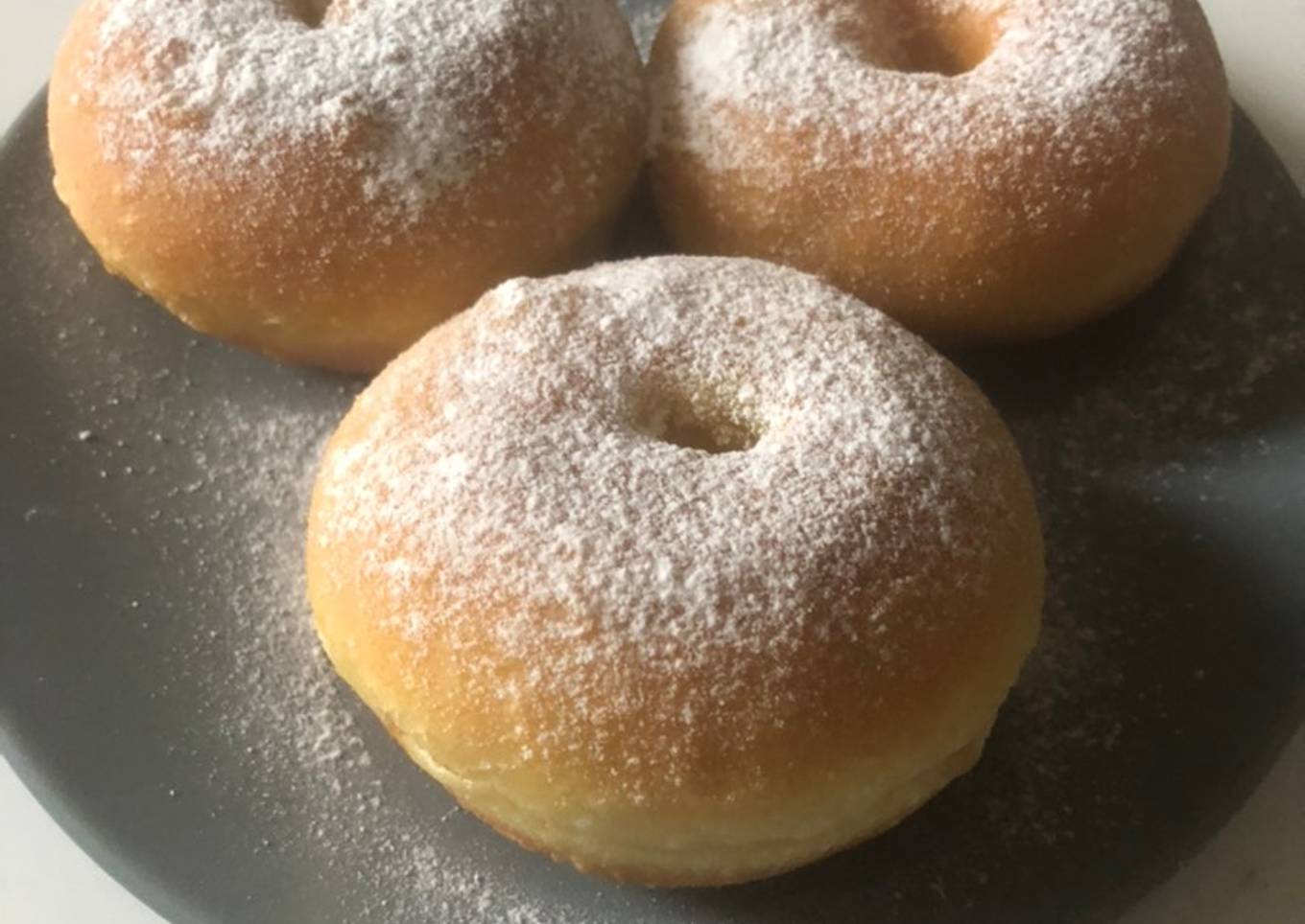 Donat menul lembut tanpa telur