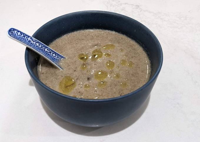 Creamy mushroom soup