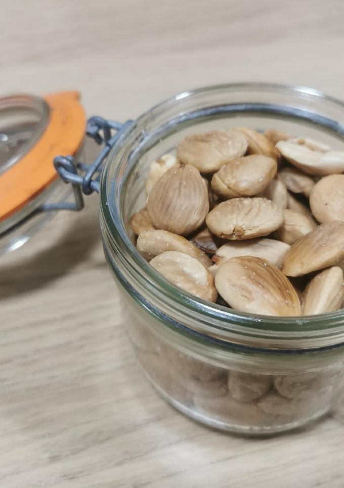 Una foto de Almendras tostadas en microondas