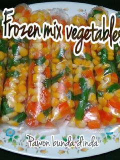 Foto resep Frozen mix vegetables