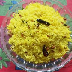 A picture of Lemon Rice.