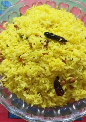 A picture of Lemon Rice.