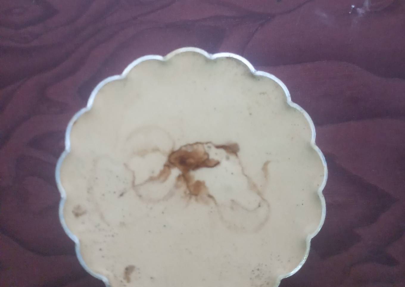 Oreo dessert with dalgona topping