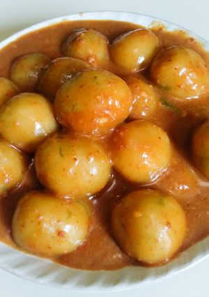 Foto resep Cilok isi Sosis (takaran sendok)