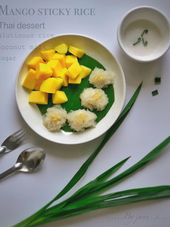 A picture of Mango Sticky Rice (Homestyle Recipe).