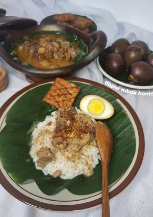 Foto resep Nasi Gandul / Sego Gandul