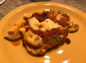 Una foto de Lasagna vegetariana sin TACC