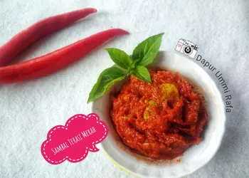 Resep Populer Sambal Terasi Merah Ala Warteg