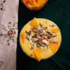 A picture of Mango shake.