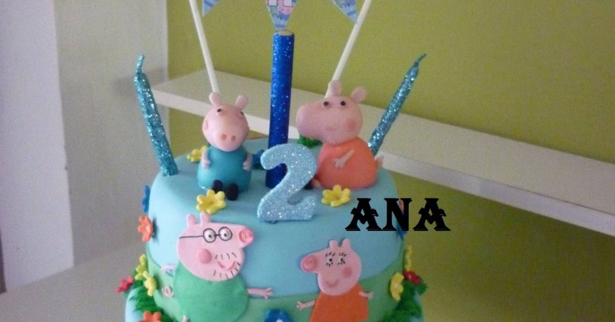 muñecos tarta peppa pig