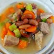 Sop kacang merah (non halal)