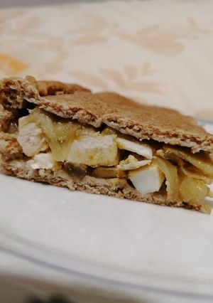 Una foto de Torta de pollo agridulce (y su variante)