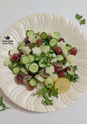 عکسی از دستور سالاد خنک تابستونی