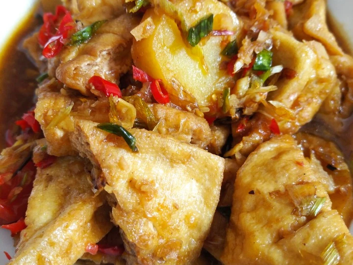 Cara Mudah Menyiapkan Resep Semur tahu kentang yang Bisa Manjain Lidah Anti Ribet, Lezat Sekali