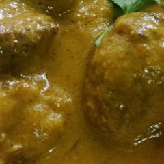 A picture of Butter malai Lauki kofta.