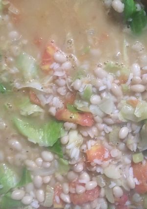 A picture of Bean soup (italianne).