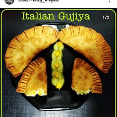 A picture of Gujiya with a twist.