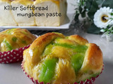 Killer Softbread Mungbean Paste