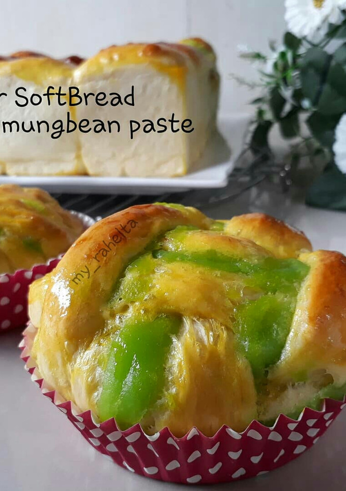 Foto resep Killer Softbread Mungbean Paste