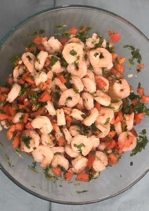 Una foto de Ensalada de Camarones 🍤